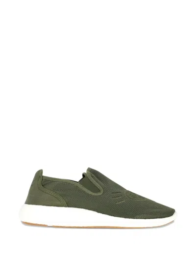 Pre-owned Adidas Originals X Human Made Pure Mesh Slip-on Sneakers In Green