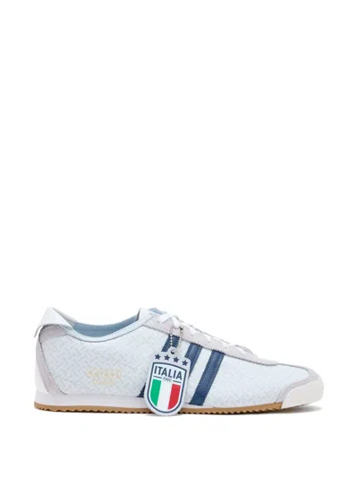 Adidas Originals X Italia 60s Figc Patterned Sneakers In White