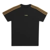 Adidas Originals X Ivy Park 4 Crossover Embroidered Logo Round Neck Short Sleeve Black T-shirt