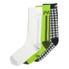 Adidas Originals X Ivy Park Crossover Contrasting Colors Logo Sports Mid Calf Socks 3 Pairs White /  In Multi