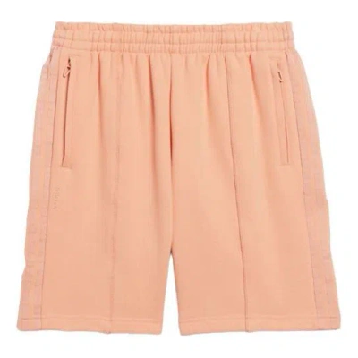 Adidas Originals X Ivy Park Crossover Logo Solid Color Sports Shorts Orange Pink