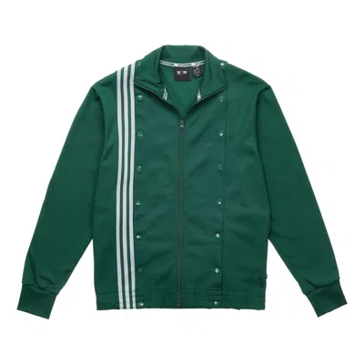Adidas Originals X Ivy Park Crossover Stripe Sports Jacket Couple Style Grass Green