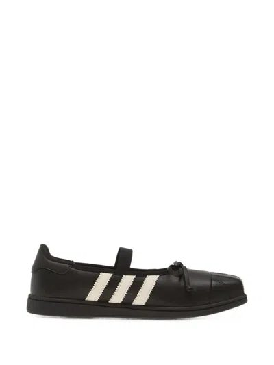 Adidas Originals X Jennie Superstar Sq Ballet Flats In Black