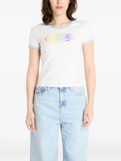 Adidas Originals X Jeremy Scott Graphic-print T-shirt In White