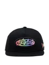 Adidas Originals X Jeremy Scott Logo Baseball Cap In Black