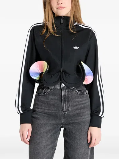 Adidas Originals X Jeremy Scott Logo-print Sweatshirt In Black