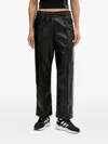 Adidas Originals X Jeremy Scott Stripe-detail Track Pants In Black