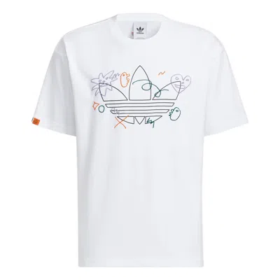 Adidas Originals X Kentaro Okawara Graphic T-shirts 'white'