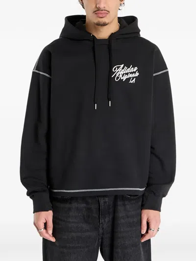 Adidas Originals X La Originals Santa Monica Hoodie In Black