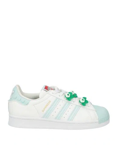 Adidas Originals X Lego Woman Sneakers White Size 6.5 Textile Fibers