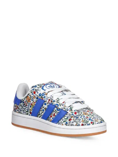 Adidas Originals X Liberty London Campus 00s Sneakers In White