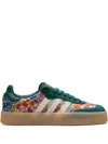 Adidas Originals Floral Sambae Sneakers Made With Liberty Fabric Women In Patterned Green