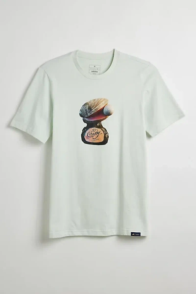 Adidas Originals X Malbon Clam Tee In Crystal Jade, Men's At Urban Outfitters