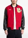 Adidas Originals X Manchester United Vrct Jacket In Red
