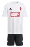 Adidas Originals X Marvel Spider-man T-shirt Se In White