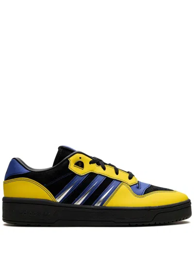 Adidas Originals X Marvel Rivalry 86 Low "wolverine" Sneakers In Black