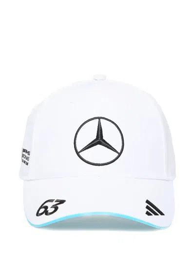Adidas Originals X Mercedes Amg Petronas Formula 1 Team George Russell Cap In White