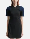 Adidas Originals X Miaou Logo Short-sleeve Mini Dress In Black