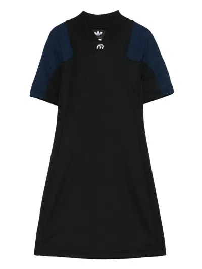 ADIDAS ORIGINALS X MIAOU LOGO SHORT-SLEEVE MINI DRESS