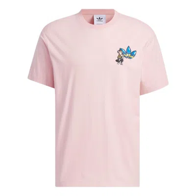 Adidas Originals X Monkey Kingdom Gfx T-shirt 'pink'