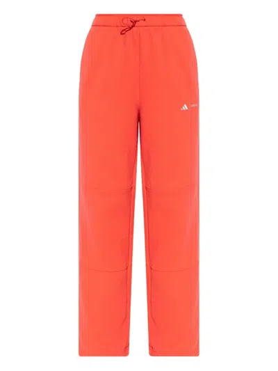 Adidas Originals X Moon Boot Panelled Track Pants In Orange
