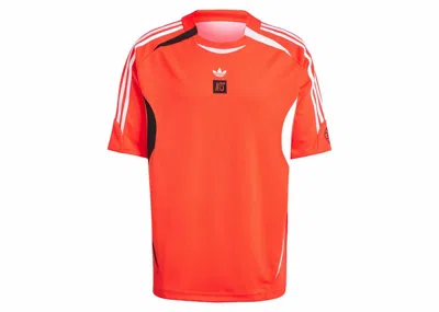 Pre-owned Adidas Originals X Nts Radio Jersey In Bright Red
