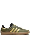 Adidas Originals X Palace Puig Samba "olive Gold" Sneakers In Grün