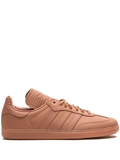 Adidas Originals X Pharrell Humanrace Humanrace Samba "terracotta" Sneakers In Pink