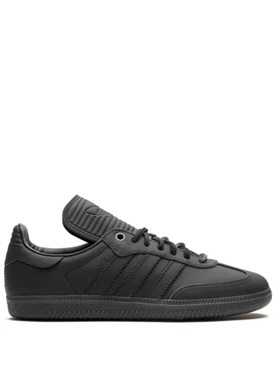Adidas Originals X Pharrell Humanrace Samba "charcoal" Sneakers In Night Grey