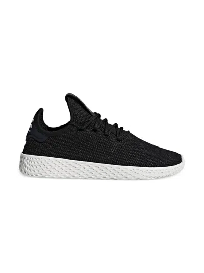Adidas Originals Kids' X Pharrell Williams Tennis Hu "black/white" Sneakers