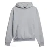 Adidas Originals X Pw Basics Hood Embroidered Monogrammed Hooded Sweater Unisex Grey In Gray