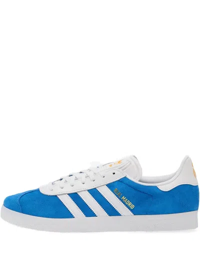 ADIDAS ORIGINALS X REAL MADRID GAZELLE SUEDE THREE-STRIPES LOW-TOP SNEAKERS