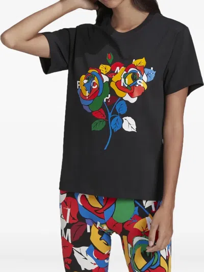Adidas Originals X Rich Mnisi Crew-neck T-shirt In Black