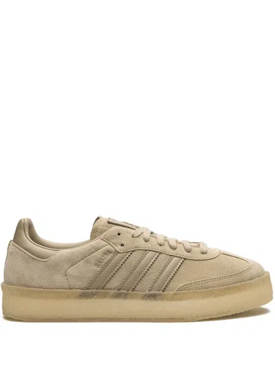 Adidas Originals X Ronnie Fieg X Clarks X 8th Street Samba Sneakers In Neutrals