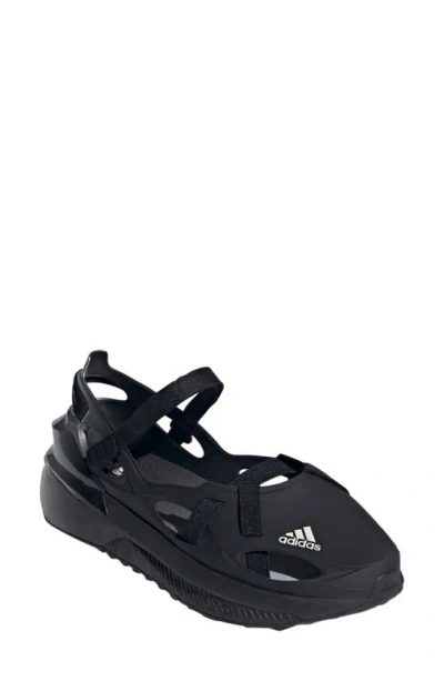 Adidas Originals X Rui Zhou Avryn Cutout Shoe In Black/silver/ Light Pink
