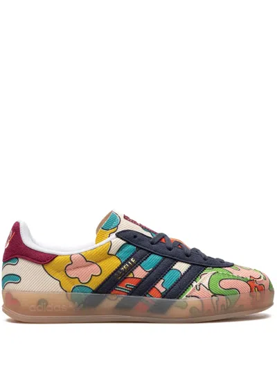 Adidas Originals X Sean Wotherspoon Gazelle Indoor "corduroy" Sneakers In White