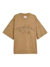 Adidas Originals Adidas X Song For The Mute Wash Tee In Brown