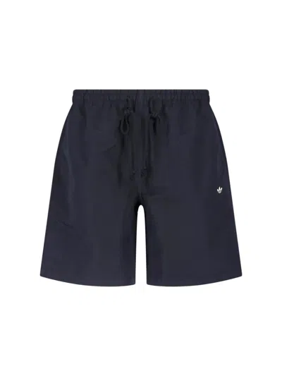 Adidas Originals X Song For The Mute Shorts Logo In Black