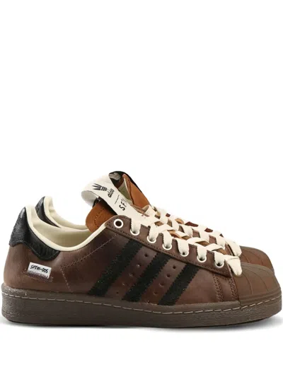 Adidas Originals X Song For The Mute Superstar 82 Sneakers In Brown