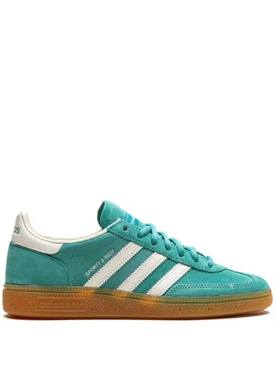 ADIDAS ORIGINALS X SPORT & RICH HANDBALL SPEZIAL "GREEN" SNEAKERS