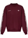 Adidas Originals Women S Sporty And Rich Sweatshirt Maroon In Red