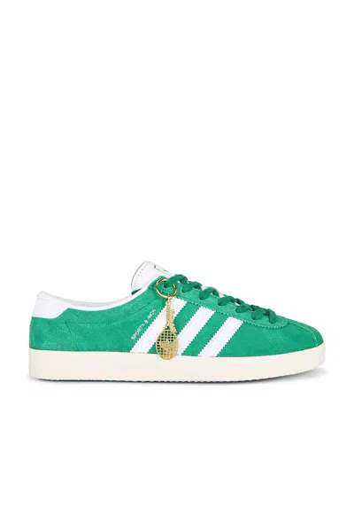 Adidas Originals X Sporty & Rich Blanc Sneaker In Green