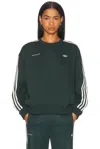 Adidas Originals Women S Sporty And Rich Sweatshirt Shadow In Green