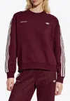 Adidas Originals Women S Sporty And Rich Sweatshirt Maroon
