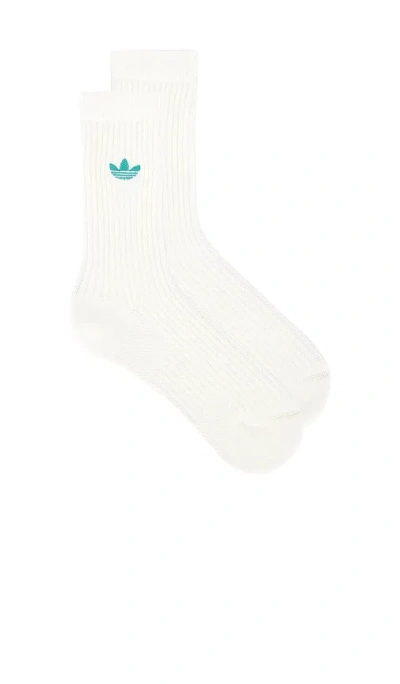 Adidas Originals X Sporty & Rich Socks In White