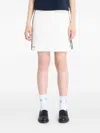 Adidas Originals X Sporty And Rich Stripe-detail Skort In White