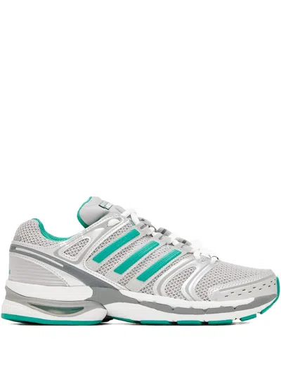 Adidas Originals X Sporty & Rich Three-stripe Sneakers In Gray
