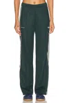 Adidas Originals X Sporty & Rich Wide Leg Pant In Green