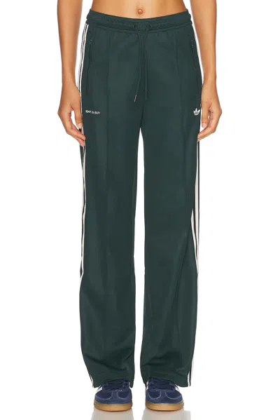 Adidas Originals X Sporty & Rich Wide Leg Pant In Green