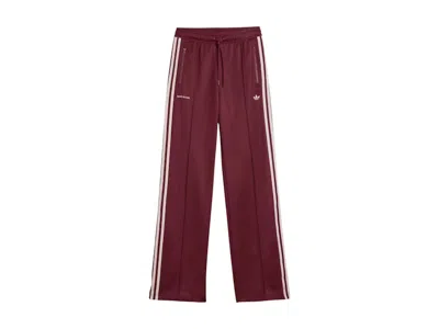 Pre-owned Adidas Originals X Sporty & Rich Women's Track Pants In Maroon